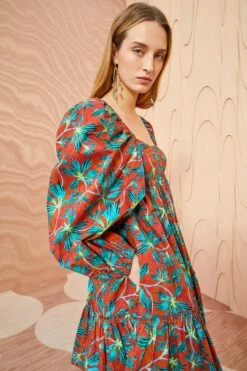 ULLA JOHNSON Alita Dress - Tropical 7 ULLA JOHNSON Alita Dress - Tropical -Ulla Johnson ULLA JOHNSON Alita Dress TROPICAL 03