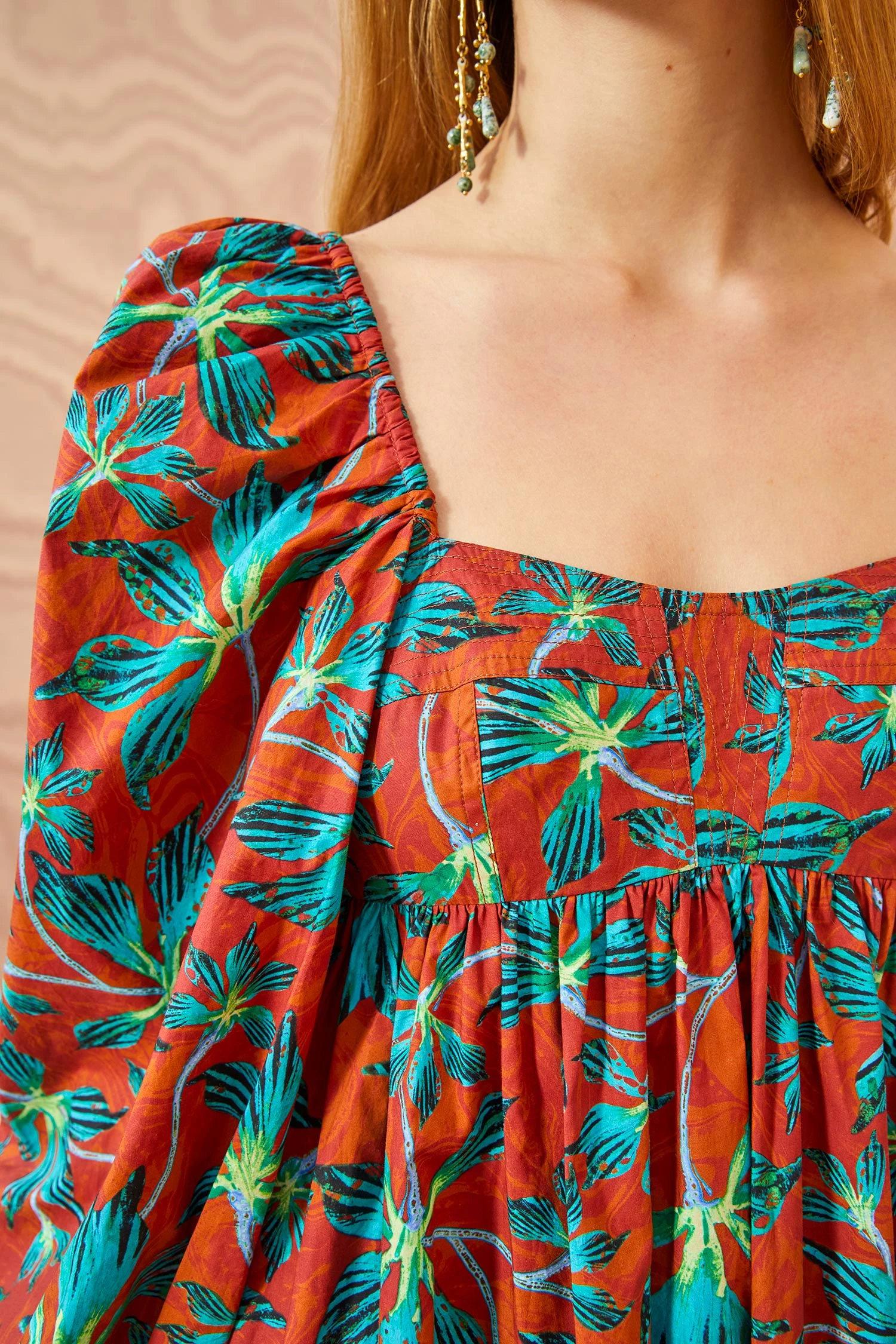 ULLA JOHNSON Alita Dress - Tropical 4 ULLA JOHNSON Alita Dress - Tropical - Image 4