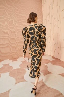 ULLA JOHNSON Amalie Dress - Onyx 10 ULLA JOHNSON Amalie Dress - Onyx -Ulla Johnson ULLA JOHNSON Amalie Dress ONYX 0195