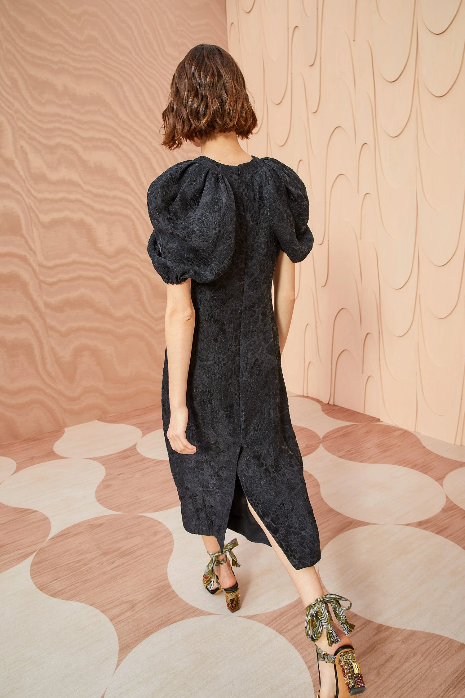 ULLA JOHNSON Amandine Dress - Noir 3 ULLA JOHNSON Amandine Dress - Noir - Image 3