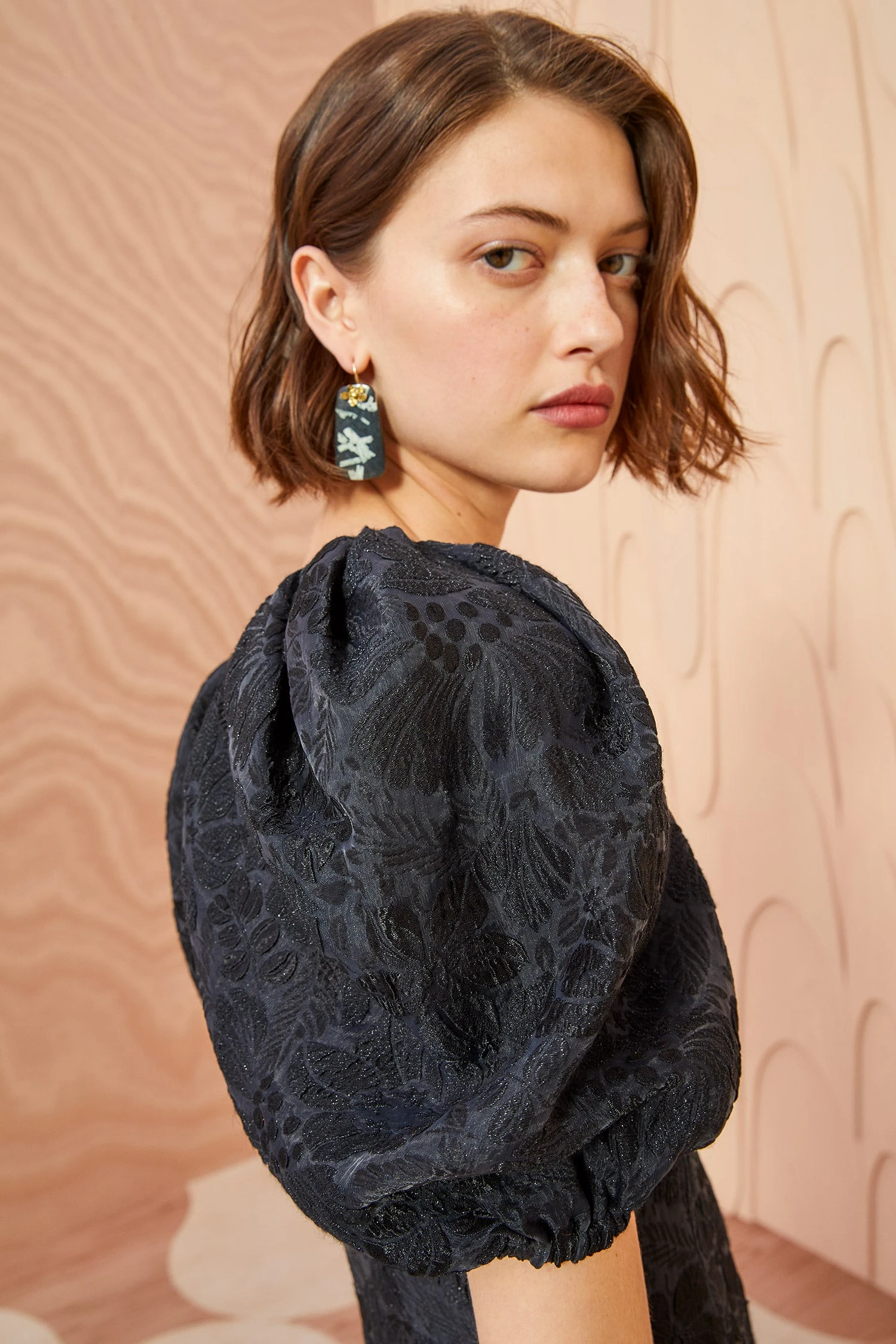 ULLA JOHNSON Amandine Dress - Noir 5 ULLA JOHNSON Amandine Dress - Noir - Image 5