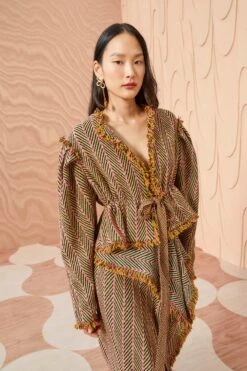 ULLA JOHNSON Ames Jacket - Tiger's Eye 9 ULLA JOHNSON Ames Jacket - Tiger's Eye -Ulla Johnson ULLA JOHNSON Ames Jacket TIGER SEYE 0018