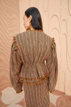 ULLA JOHNSON Ames Jacket - Tiger's Eye 10 ULLA JOHNSON Ames Jacket - Tiger's Eye -Ulla Johnson ULLA JOHNSON Ames Jacket TIGER SEYE 0200