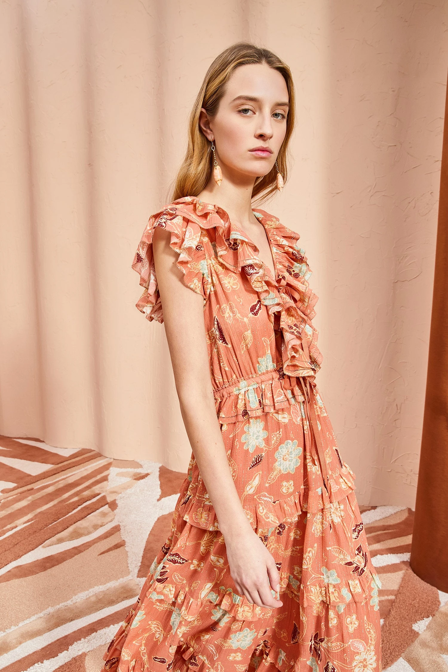 ULLA JOHNSON Arisa Dress - Mesa Floral 2 ULLA JOHNSON Arisa Dress - Mesa Floral - Image 2