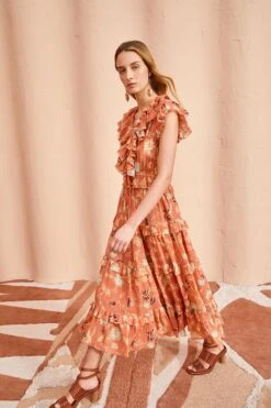ULLA JOHNSON Arisa Dress - Mesa Floral 7 ULLA JOHNSON Arisa Dress - Mesa Floral -Ulla Johnson ULLA JOHNSON Arisa Dress MESA FLORAL 03