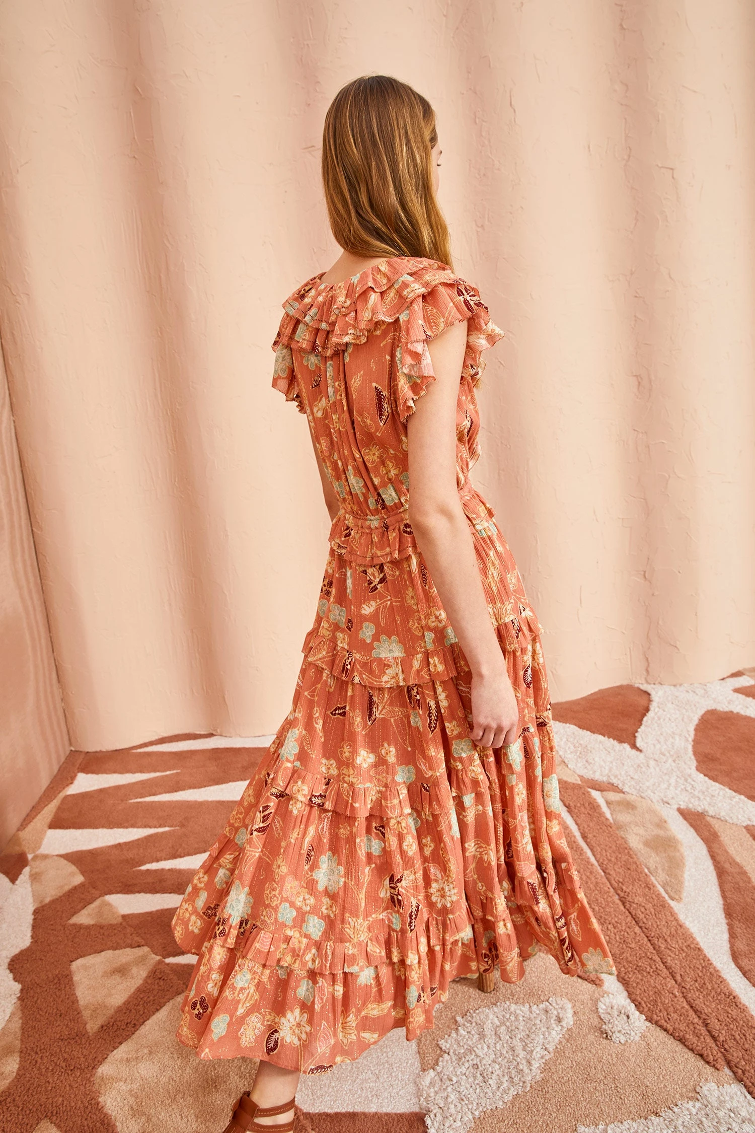 ULLA JOHNSON Arisa Dress - Mesa Floral 4 ULLA JOHNSON Arisa Dress - Mesa Floral - Image 4