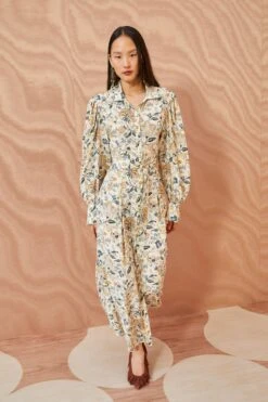 ULLA JOHNSON Athena Dress - Gardenia -Ulla Johnson ULLA JOHNSON Athena Dress GARDENIA 0255