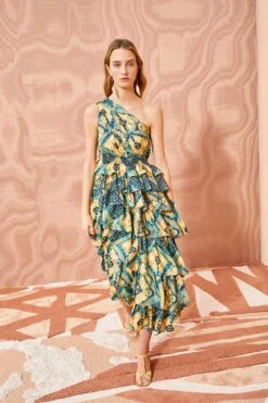 ULLA JOHNSON Auryn Gown - Constellation 7 ULLA JOHNSON Auryn Gown - Constellation -Ulla Johnson ULLA JOHNSON Auryn Gown CONSTELLATION 03