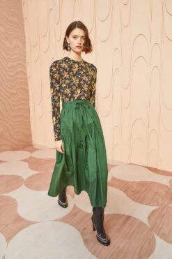 ULLA JOHNSON Blythe Skirt - Juniper