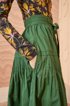 ULLA JOHNSON Blythe Skirt - Juniper 9 ULLA JOHNSON Blythe Skirt - Juniper -Ulla Johnson ULLA JOHNSON Blythe Skirt JUNIPER 05