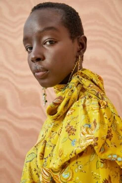 ULLA JOHNSON Brea Blouse - Mimosa 8 ULLA JOHNSON Brea Blouse - Mimosa -Ulla Johnson ULLA JOHNSON Brea Blouse MIMOSA 0029