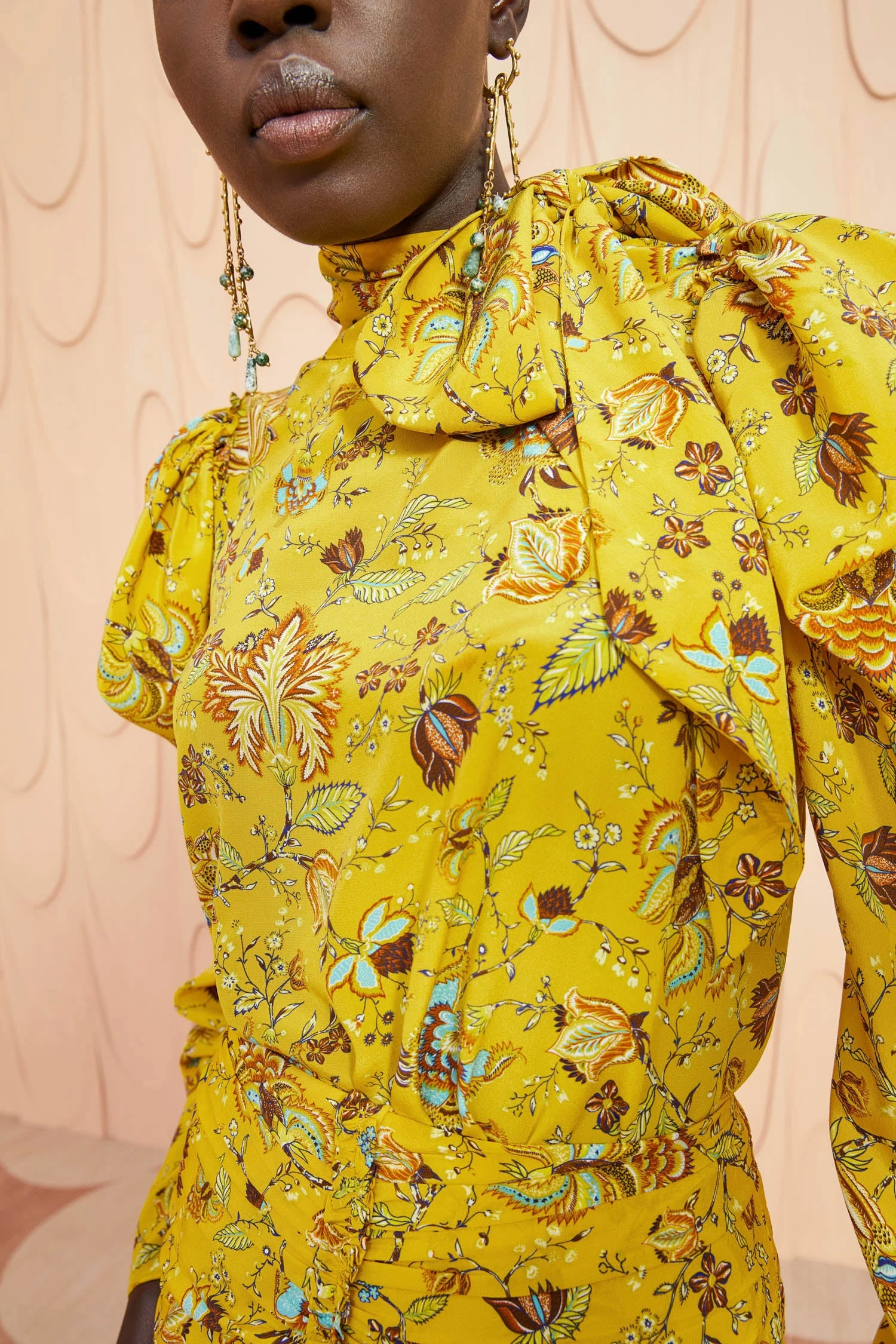 ULLA JOHNSON Brea Blouse - Mimosa 2 ULLA JOHNSON Brea Blouse - Mimosa - Image 2