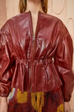 ULLA JOHNSON Briar Jacket - Mahogany -Ulla Johnson ULLA JOHNSON Briar Jacket MAHOGANY 0095