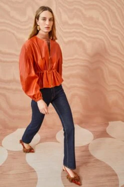 ULLA JOHNSON Briar Jacket - Sierra 9 ULLA JOHNSON Briar Jacket - Sierra -Ulla Johnson ULLA JOHNSON Briar Jacket SIERRA 0073