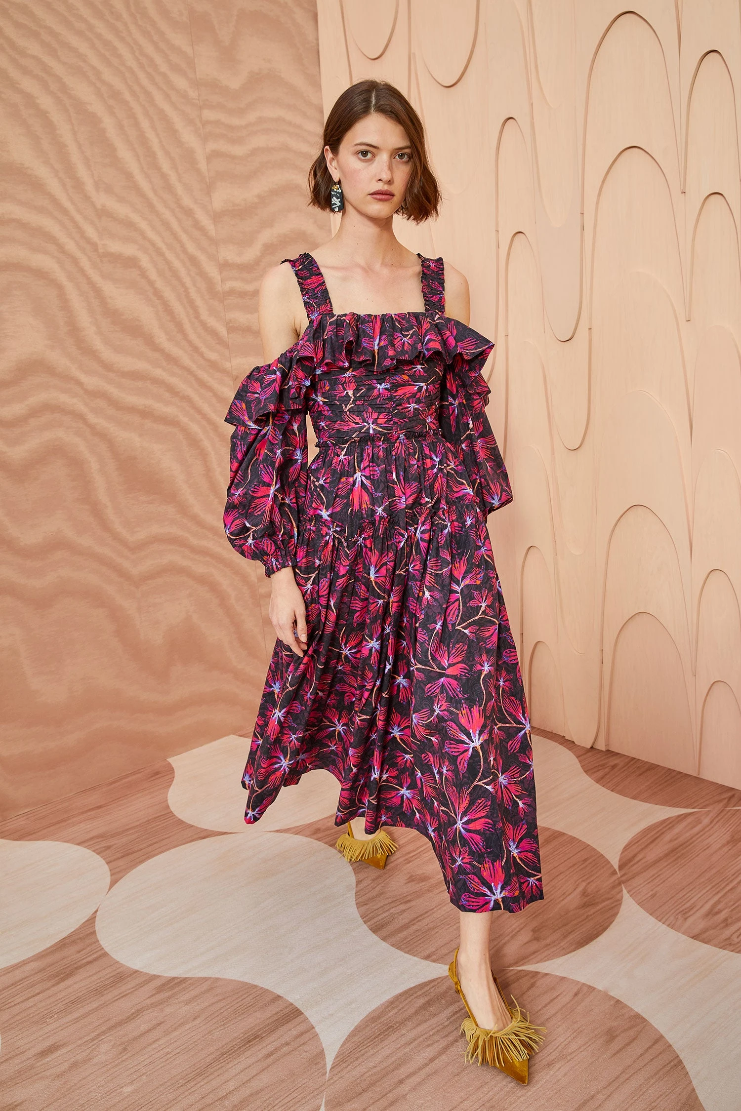 ULLA JOHNSON Caprice Dress - Zinnia 1 ULLA JOHNSON Caprice Dress - Zinnia