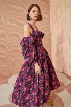 ULLA JOHNSON Caprice Dress - Zinnia 9 ULLA JOHNSON Caprice Dress - Zinnia -Ulla Johnson ULLA JOHNSON Caprice Dress ZINNIA 03