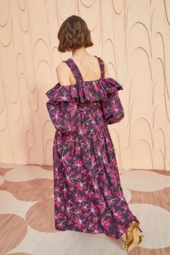 ULLA JOHNSON Caprice Dress - Zinnia 10 ULLA JOHNSON Caprice Dress - Zinnia -Ulla Johnson ULLA JOHNSON Caprice Dress ZINNIA 04.pg