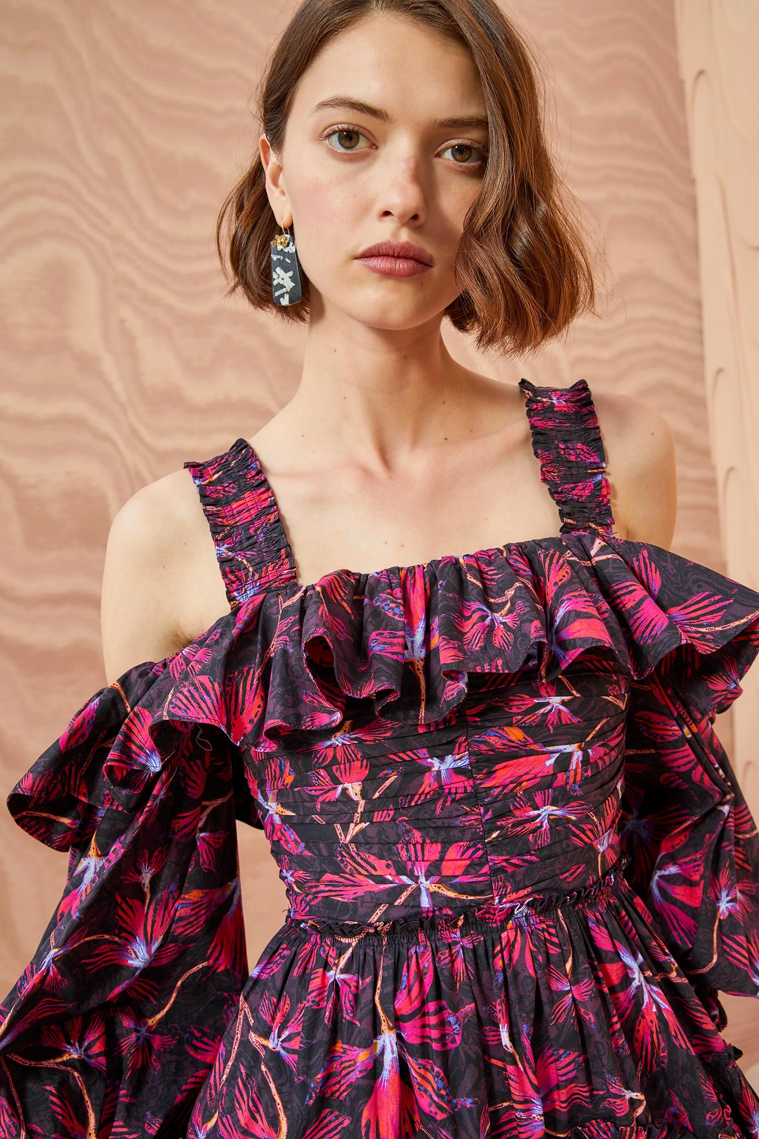 ULLA JOHNSON Caprice Dress - Zinnia 6 ULLA JOHNSON Caprice Dress - Zinnia - Image 6