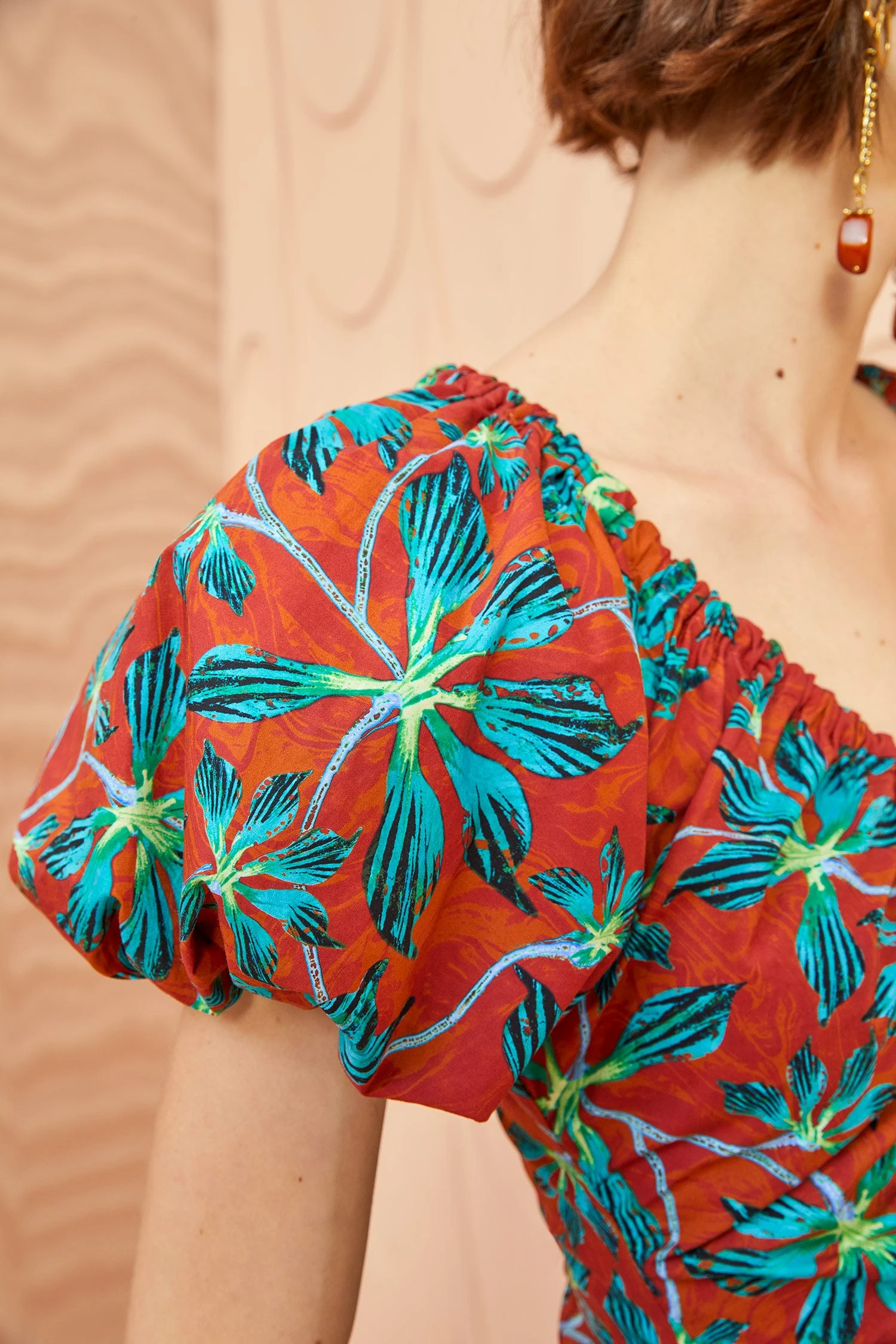 ULLA JOHNSON Cecile Dress - Tropical 5 ULLA JOHNSON Cecile Dress - Tropical - Image 5