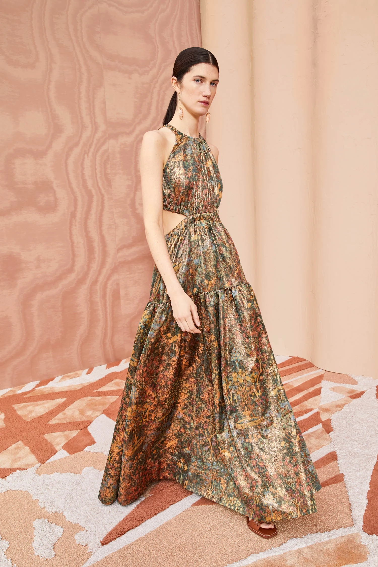 ULLA JOHNSON Celestina Gown - Woodland 4 ULLA JOHNSON Celestina Gown - Woodland - Image 4