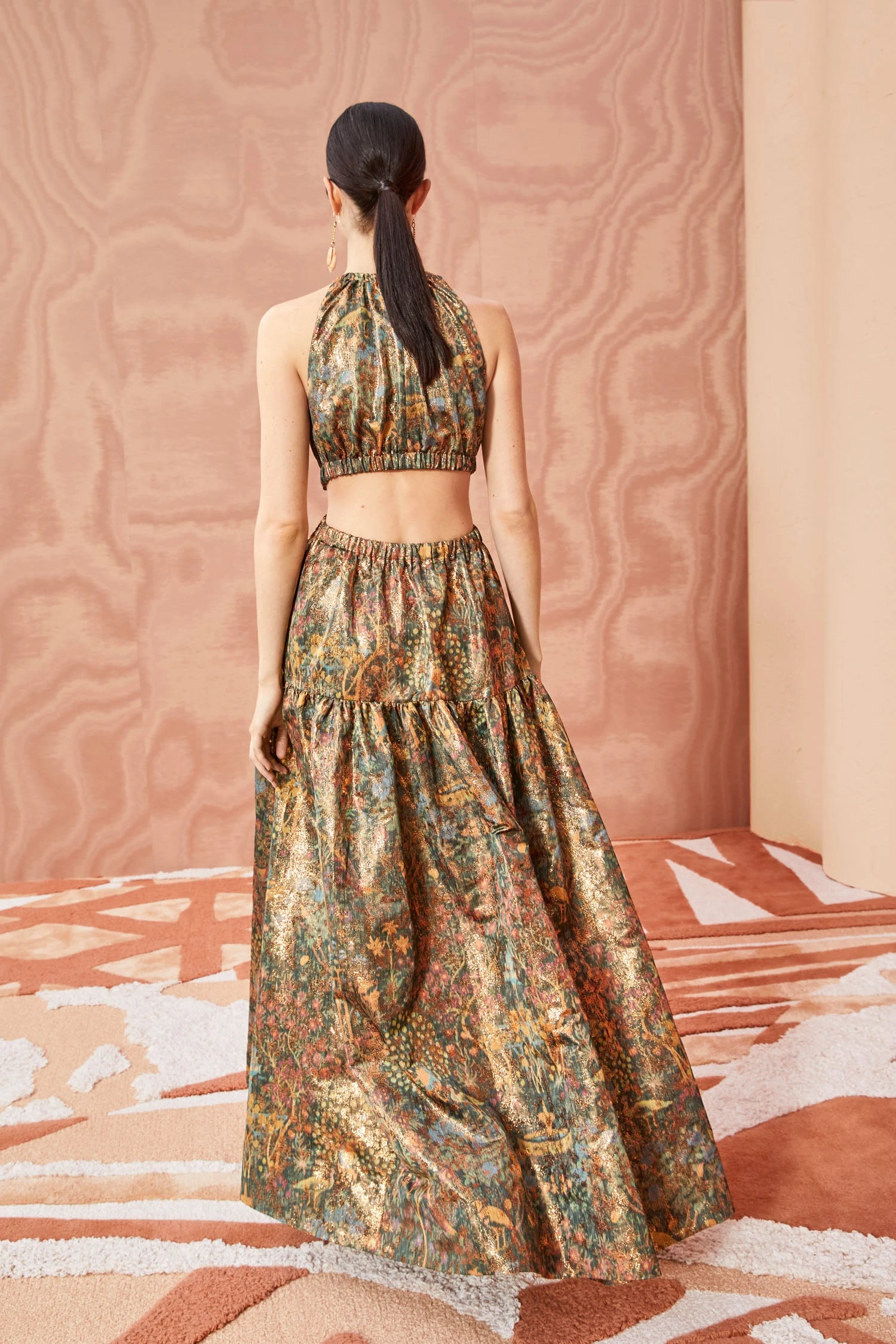 ULLA JOHNSON Celestina Gown - Woodland 6 ULLA JOHNSON Celestina Gown - Woodland - Image 6