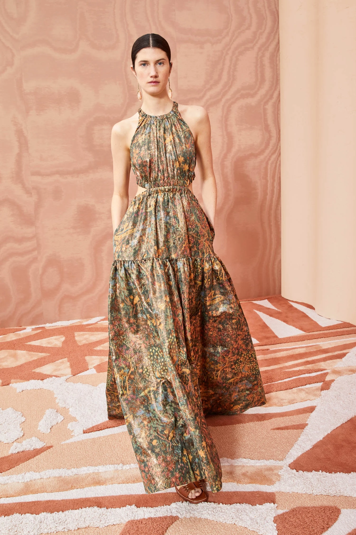 ULLA JOHNSON Celestina Gown - Woodland 1 ULLA JOHNSON Celestina Gown - Woodland