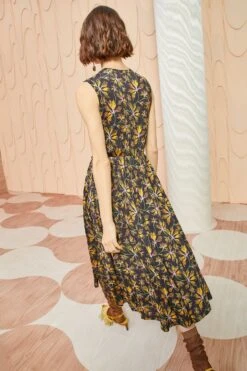 ULLA JOHNSON Clea Dress - Maple -Ulla Johnson ULLA JOHNSON Clea Dress MAPLE 04