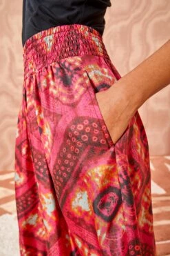 ULLA JOHNSON Clemence Pants - Wild Rose -Ulla Johnson ULLA JOHNSON Clemence Pants WILD ROSE 04