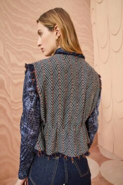 ULLA JOHNSON Clyde Vest - Graphite -Ulla Johnson ULLA JOHNSON Clyde Vest GRAPHITE 0075