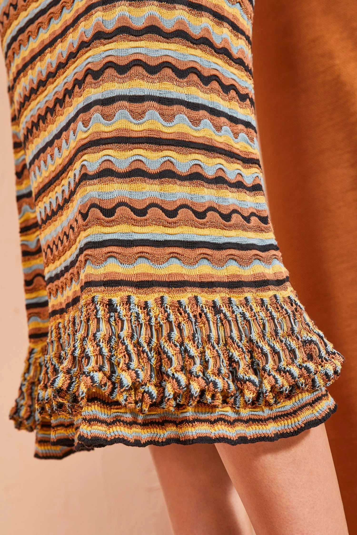 ULLA JOHNSON Cosette Skirt - Tiger's Eye 2 ULLA JOHNSON Cosette Skirt - Tiger's Eye - Image 2