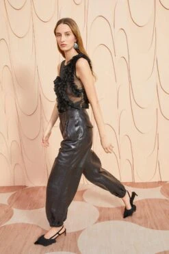 ULLA JOHNSON Cyrus Pant - Noir 9 ULLA JOHNSON Cyrus Pant - Noir -Ulla Johnson ULLA JOHNSON Cyrus Pant NOIR 0003