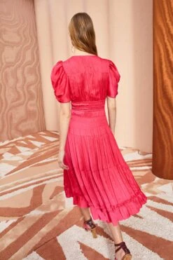 ULLA JOHNSON Daria Dress - Orchid 7 ULLA JOHNSON Daria Dress - Orchid -Ulla Johnson ULLA JOHNSON DARIA DRESS ORCHID 03