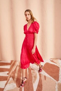 ULLA JOHNSON Daria Dress - Orchid 8 ULLA JOHNSON Daria Dress - Orchid -Ulla Johnson ULLA JOHNSON DARIA DRESS ORCHID 04