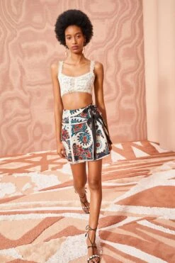 ULLA JOHNSON Dimi Skirt - Lapis 7 ULLA JOHNSON Dimi Skirt - Lapis -Ulla Johnson ULLA JOHNSON Dimi Skirt LAPIS 0053