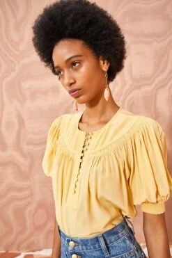 ULLA JOHNSON Dina Top - Dune -Ulla Johnson ULLA JOHNSON Dina Top DUNE 03