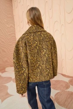 ULLA JOHNSON Dorothea Jacket - Lynx -Ulla Johnson ULLA JOHNSON Dorothea Jacket LYNX 0101