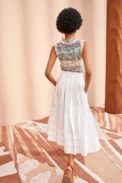 ULLA JOHNSON Dylan Skirt - Pristine 8 ULLA JOHNSON Dylan Skirt - Pristine -Ulla Johnson ULLA JOHNSON Dylan Skirt PRISTINE 04