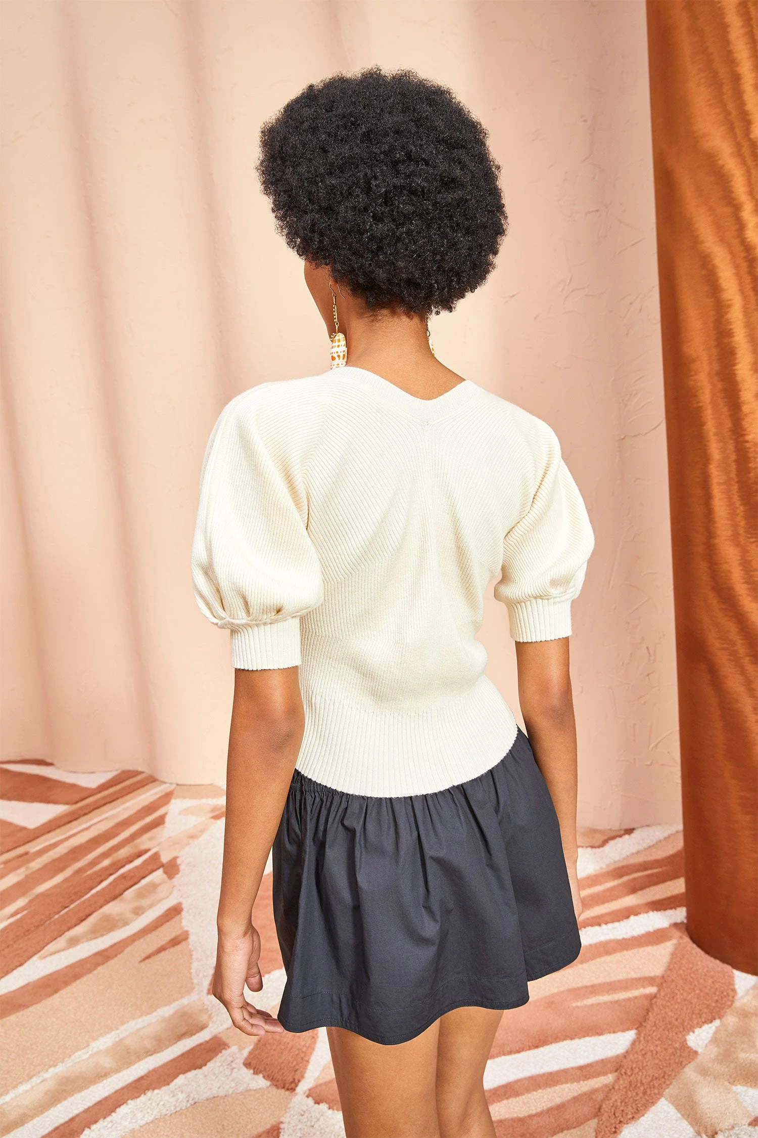 ULLA JOHNSON Eila Top - Chalk 5 ULLA JOHNSON Eila Top - Chalk - Image 5