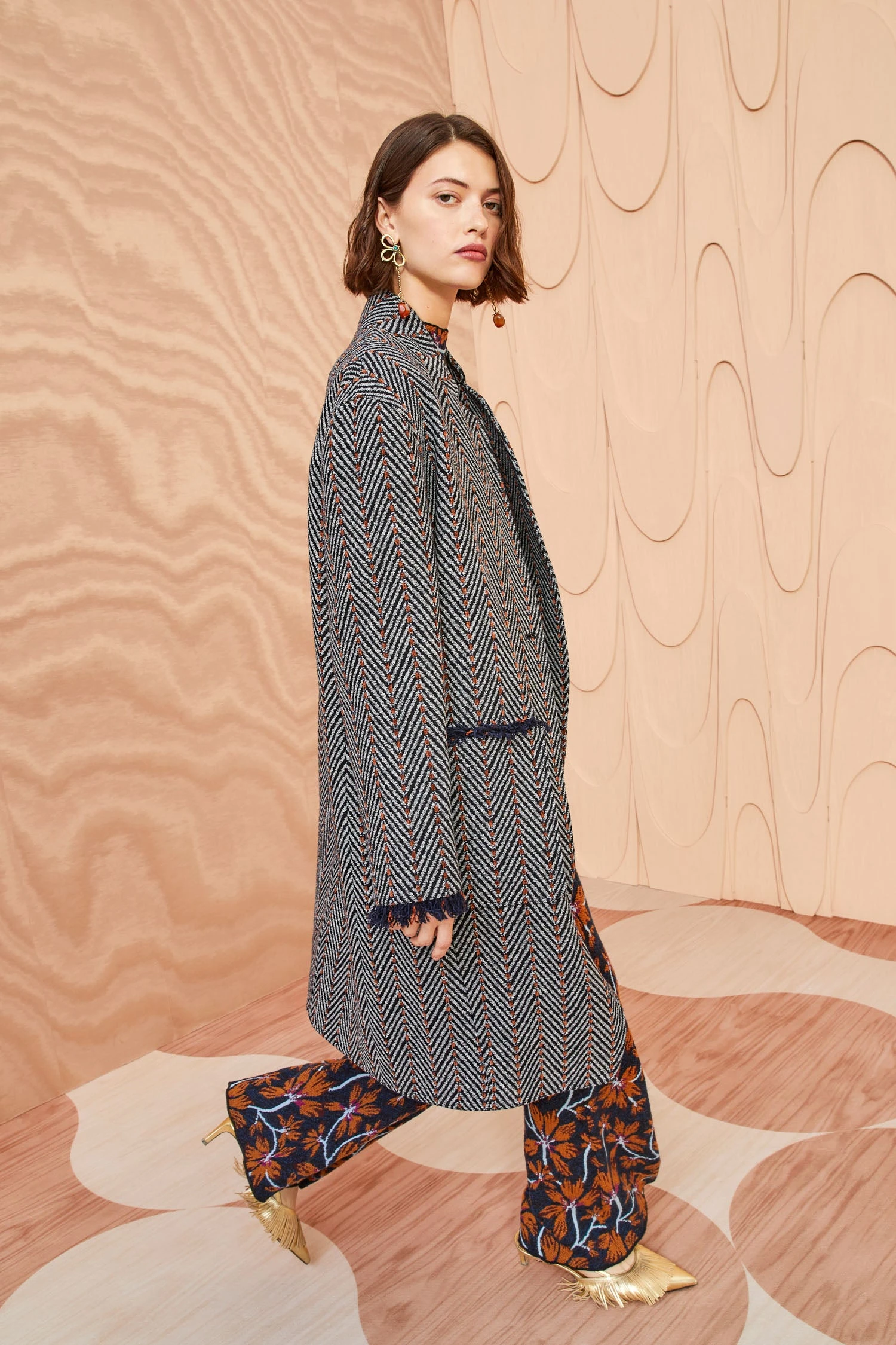 ULLA JOHNSON Eleanor Coat - Graphite 3 ULLA JOHNSON Eleanor Coat - Graphite - Image 3