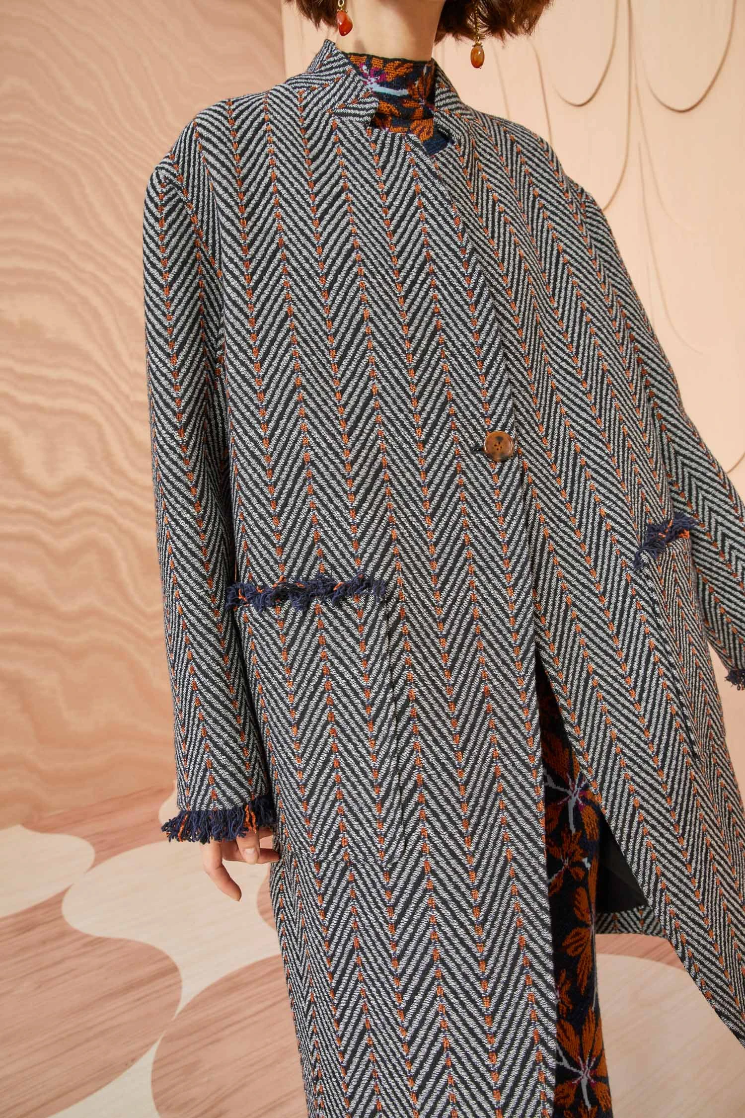 ULLA JOHNSON Eleanor Coat - Graphite 2 ULLA JOHNSON Eleanor Coat - Graphite - Image 2