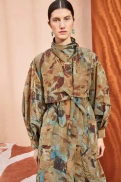 ULLA JOHNSON Elettra Trench - Chalcedony 8 ULLA JOHNSON Elettra Trench - Chalcedony -Ulla Johnson ULLA JOHNSON Elettra Trench CHALCEDONY 0104