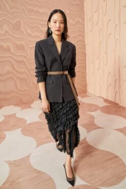 ULLA JOHNSON Ellery Jacket - Noir 9 ULLA JOHNSON Ellery Jacket - Noir -Ulla Johnson ULLA JOHNSON Ellery Jacket NOIR 0161