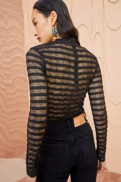 ULLA JOHNSON Emma Top - Noir -Ulla Johnson ULLA JOHNSON Emma Top NOIR 0121