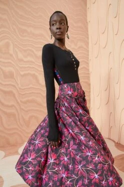 ULLA JOHNSON Emmy Skirt - Zinnia 9 ULLA JOHNSON Emmy Skirt - Zinnia -Ulla Johnson ULLA JOHNSON Emmy Skirt ZINNIA 05