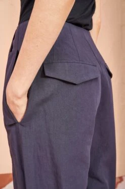 ULLA JOHNSON Feodora Pants - Midnight -Ulla Johnson ULLA JOHNSON Feodora Pants MIDNIGHT 0091