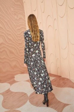 ULLA JOHNSON Fernanda Dress - Nuit 9 ULLA JOHNSON Fernanda Dress - Nuit -Ulla Johnson ULLA JOHNSON Fernanda Dress NUIT 0082