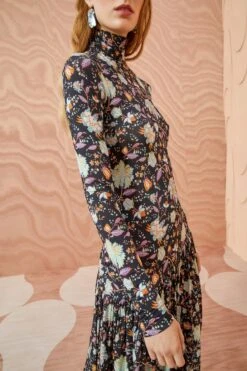 ULLA JOHNSON Fernanda Dress - Nuit 8 ULLA JOHNSON Fernanda Dress - Nuit -Ulla Johnson ULLA JOHNSON Fernanda Dress NUIT 02 ALT