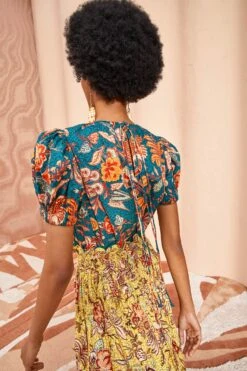 ULLA JOHNSON Frances Top - Delphinium 8 ULLA JOHNSON Frances Top - Delphinium -Ulla Johnson ULLA JOHNSON Frances Top DELPHINIUM 0132