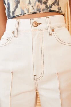 ULLA JOHNSON The Genevieve Jean - Cowrie Wash -Ulla Johnson ULLA JOHNSON GENEVIEVE JEAN COWRIE 04 48b6e529 56fe 4bb0 98cf d0735e02eed4