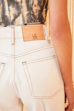 ULLA JOHNSON The Genevieve Jean - Cowrie Wash -Ulla Johnson ULLA JOHNSON GENEVIEVE JEAN COWRIE 05 e5781a37 c154 4dfd 8e91 111e92e29d51